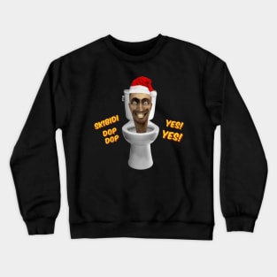 Skibidi Christmas Crewneck Sweatshirt